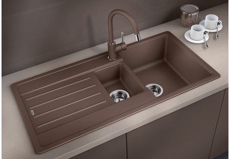 Смеситель Blanco MIDA-S SILGRANIT матовый черный 526653