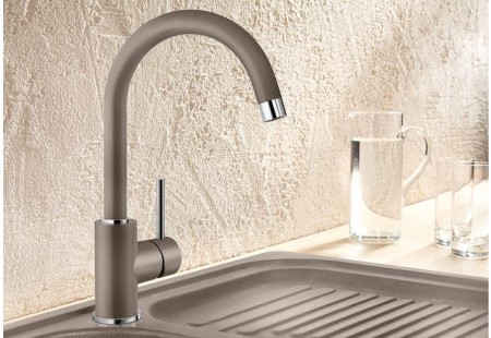 Смеситель Blanco MIDA Silgranit алюметаллик 524203