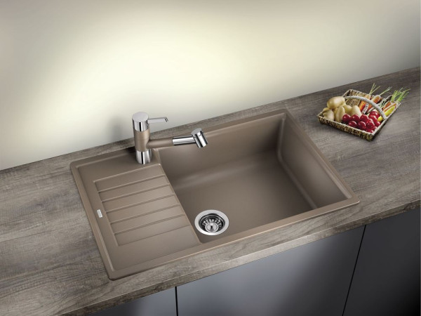 Мойка Blanco Zia XL 6S Compact SILGRANIT черный 526019