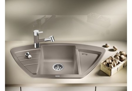 Мойка Blanco Зиа (zia) 9E антрацит чаша справа 514764
