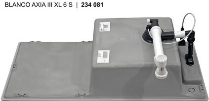 Мойка Blanco Аксия (axia) III XL 6 S-F жасмин ИнФино (infino) клапан-автомат InFino 523530