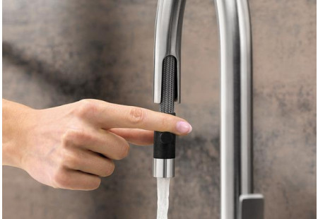 Смеситель Blanco CANDOR-S нержавеющая сталь полированная 523121