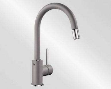 Смеситель Blanco MIDA-S SILGRANIT алюметаллик 521456