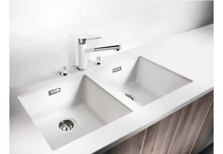 Смеситель Blanco Alta-S compact chrome/Silgranit алюметаллик 515326