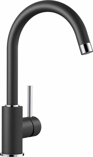 Смеситель Blanco MIDA Silgranit антрацит 524202