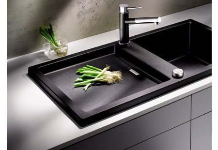 Смеситель Blanco Alta-S compact chrome/Silgranit алюметаллик 515326
