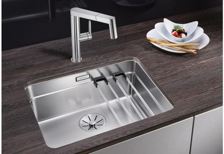 Мойка Blanco Etagon 500-U нержавеющая сталь клапан-автомат InFino 521841