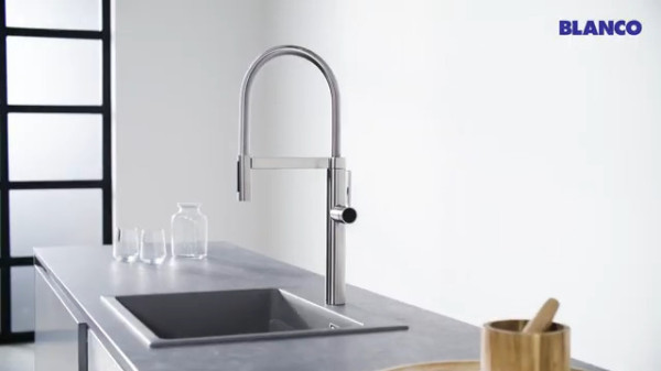 Смеситель Blanco MIDA-S Silgranit черный 526146