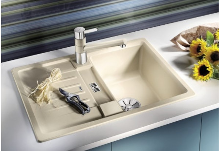 Мойка Blanco Lexa 40 S SILGRANIT PuraDur отводная арматура InFino® антрацит клапан-автомат InFino 524890