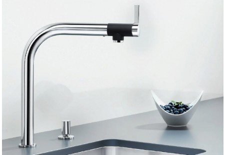 Смеситель Blanco Vonda нержавеющая сталь полированная 518435