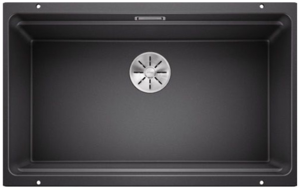 Мойка Blanco Etagon 700-U SILGRANIT PuraDur антрацит клапан-автомат InFino 525167