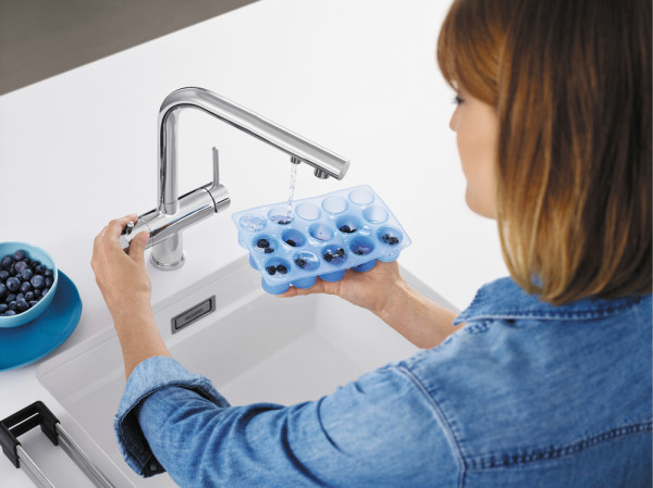 Смеситель Blanco FONTAS II UltraResist нержавеющая сталь 525138