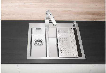 Мойка Blanco Claron 340/180-IF/A нержавеющая сталь полированная чаша справа 521647