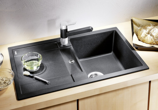 Мойка Blanco Metra 45 S Silgranit антрацит 513194