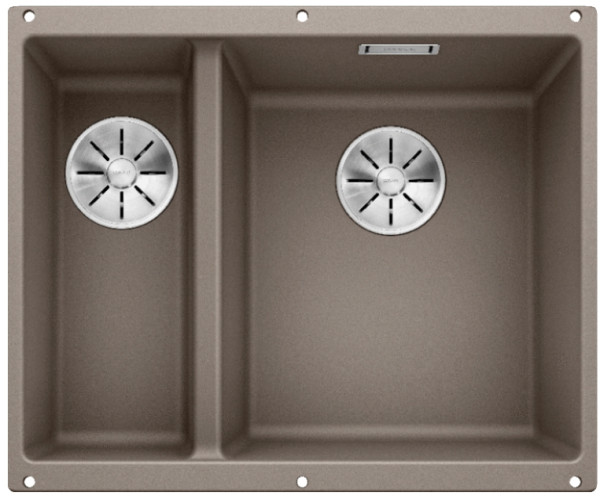 Мойка Бланко SUBLINE 340/160-U SILGRANIT серый бежевый клапан-автомат InFino 523565 Мойка Blanco SUBLINE 340/160-U SILGRANIT серый бежевый клапан-автомат InFino 523565