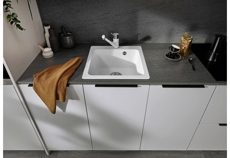 Мойка Blanco NAYA 45 SILGRANIT черный клапан-автомат InFino 526572
