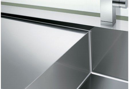 Мойка Blanco Кларон (claron) 8S-IF/A крыло нержавеющая сталь полированная чаша слева 521652