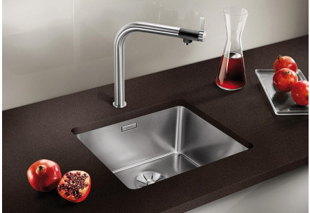 Мойка Blanco Andano 450-U нержавеющая сталь с зеркальной полировкой клапан-автомат InFino 522963