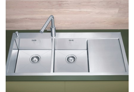 Мойка Blanco Zerox 8S-IF/A нержавеющая сталь полированная чаша слева 521650