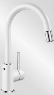 Смеситель Blanco MIDA-S SILGRANIT белый 521457