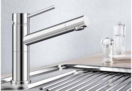 Смеситель Blanco Alta compact хром 515120