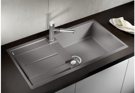 Мойка Blanco Метра (metra) XL 6 S-F антрацит ИнФино (infino) клапан-автомат InFino 519150