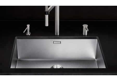 Мойка Blanco Claron 700-U Durinox нержавеющая сталь полированная клапан-автомат InFino 523387