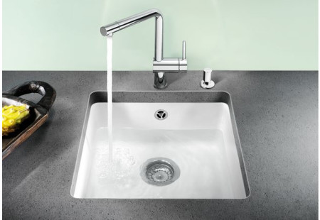 Мойка Blanco SUBLINE 375-U белый глянцевый 516035