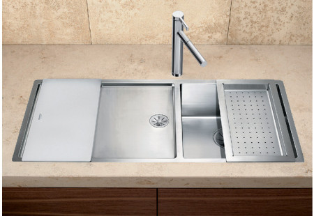 Мойка Blanco Кларон (claron) 550-T-IF/N нержавеющая сталь полированная 521563