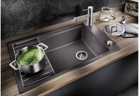 Мойка Blanco Elon XL 6S антрацит клапан-автомат InFino 524834
