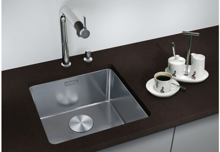 Мойка Blanco Andano 340-U нержавеющая сталь клапан-автомат InFino 522955
