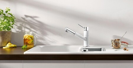 Смеситель Blanco KANO SILGRANIT жемчужный 525035