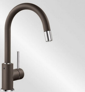 Смеситель Blanco MIDA-S SILGRANIT кофе 521461