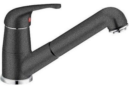Смеситель Blanco Daras-S  Silgranit антрацит 524191
