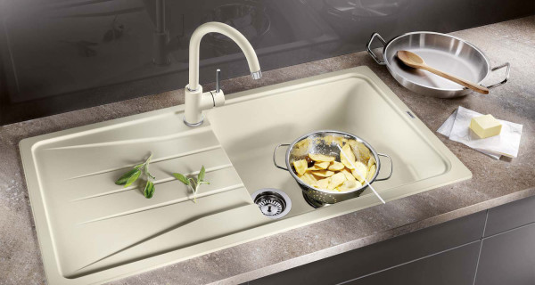 Смеситель Blanco MIDA Silgranit антрацит 524202