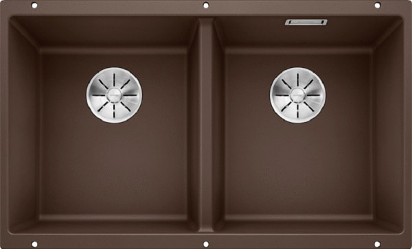 Мойка Blanco SUBLINE 350/350-U SILGRANIT кофе клапан-автомат InFino 523583