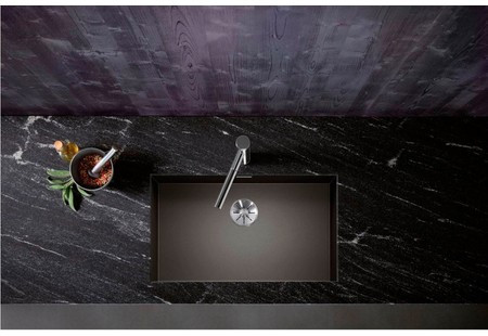 Мойка Blanco Zerox 700-U Durinox® нержавеющая сталь полированная клапан-автомат InFino 526244