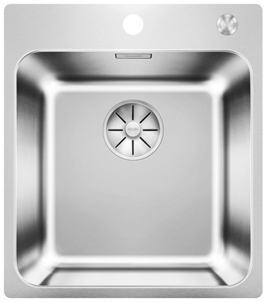 Мойка Blanco Solis 400-IF/A нержавеющая сталь полированная клапан-автомат InFino 526119