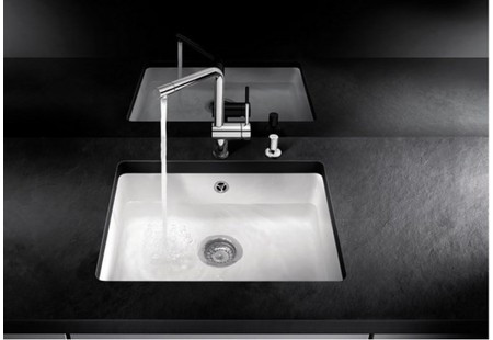Мойка Blanco Subline 500-U Ceramic PuraPlus без клапана-автомата глянцевый белый 514506