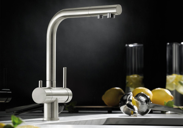 Смеситель Blanco FONTAS II UltraResist нержавеющая сталь 525138