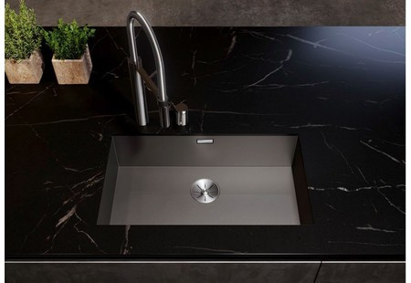 Мойка Blanco Zerox 700-U Durinox® нержавеющая сталь полированная клапан-автомат InFino 526244